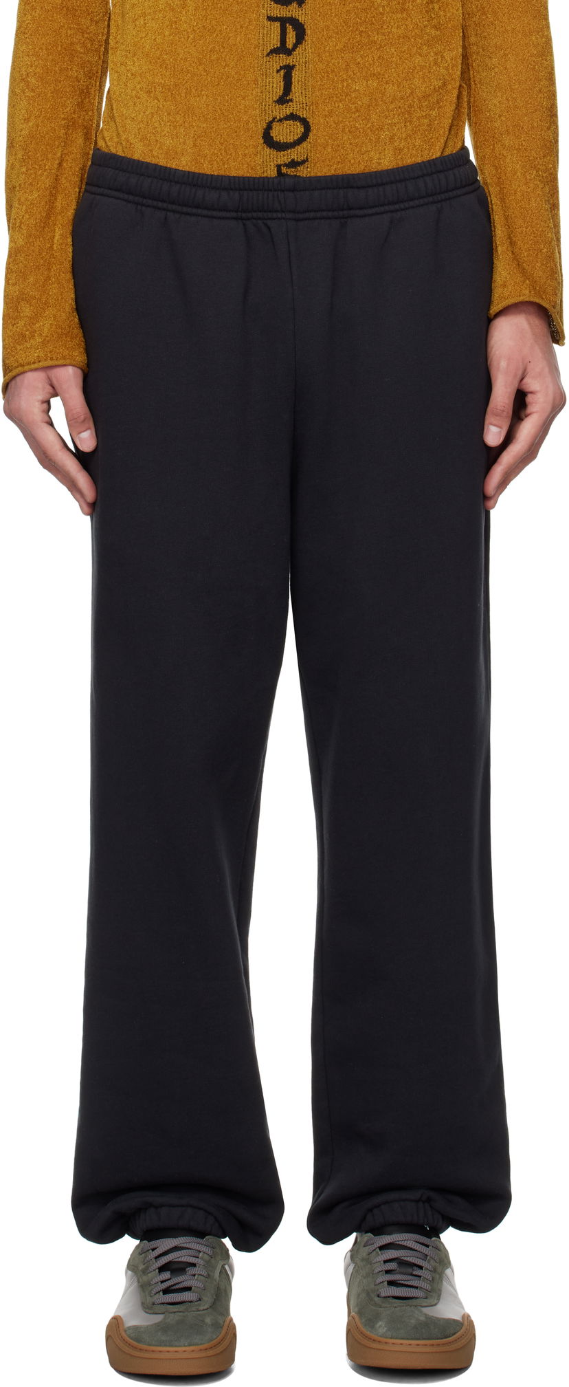 Спортивні штани Acne Studios Acne Studios Organic Cotton Sweatpants чорний | CK0116-