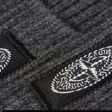 Шапка Stone Island Wool Patch Beanie Сірий | 7915N10-V0M67, 2