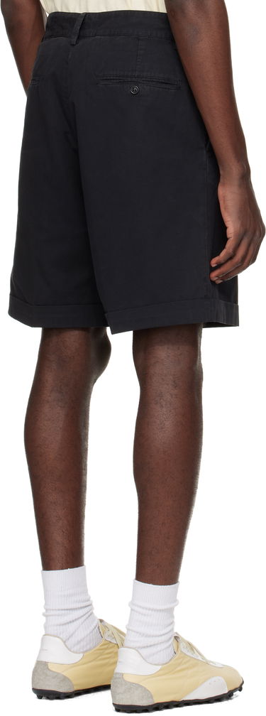 Шорти A.P.C. A.P.C. Andrew Cuffed Shorts чорний | COHKU-H10219, 2