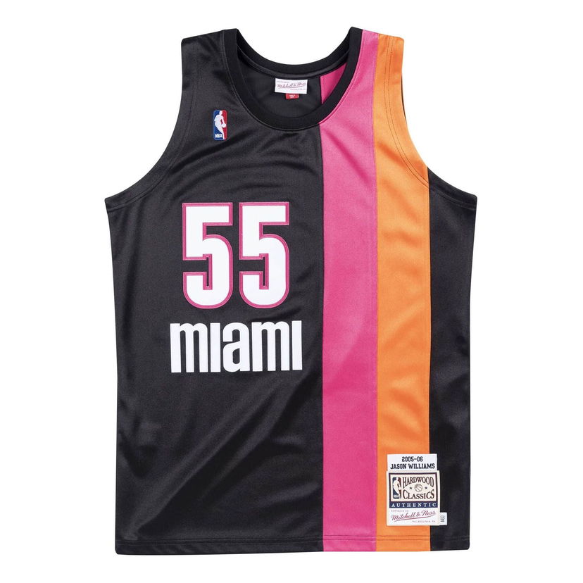 Джерсі Mitchell & Ness NBA Miami Heat Jason Williams Jersey чорний | AJY4EL18034-MHEBLCK05JWI