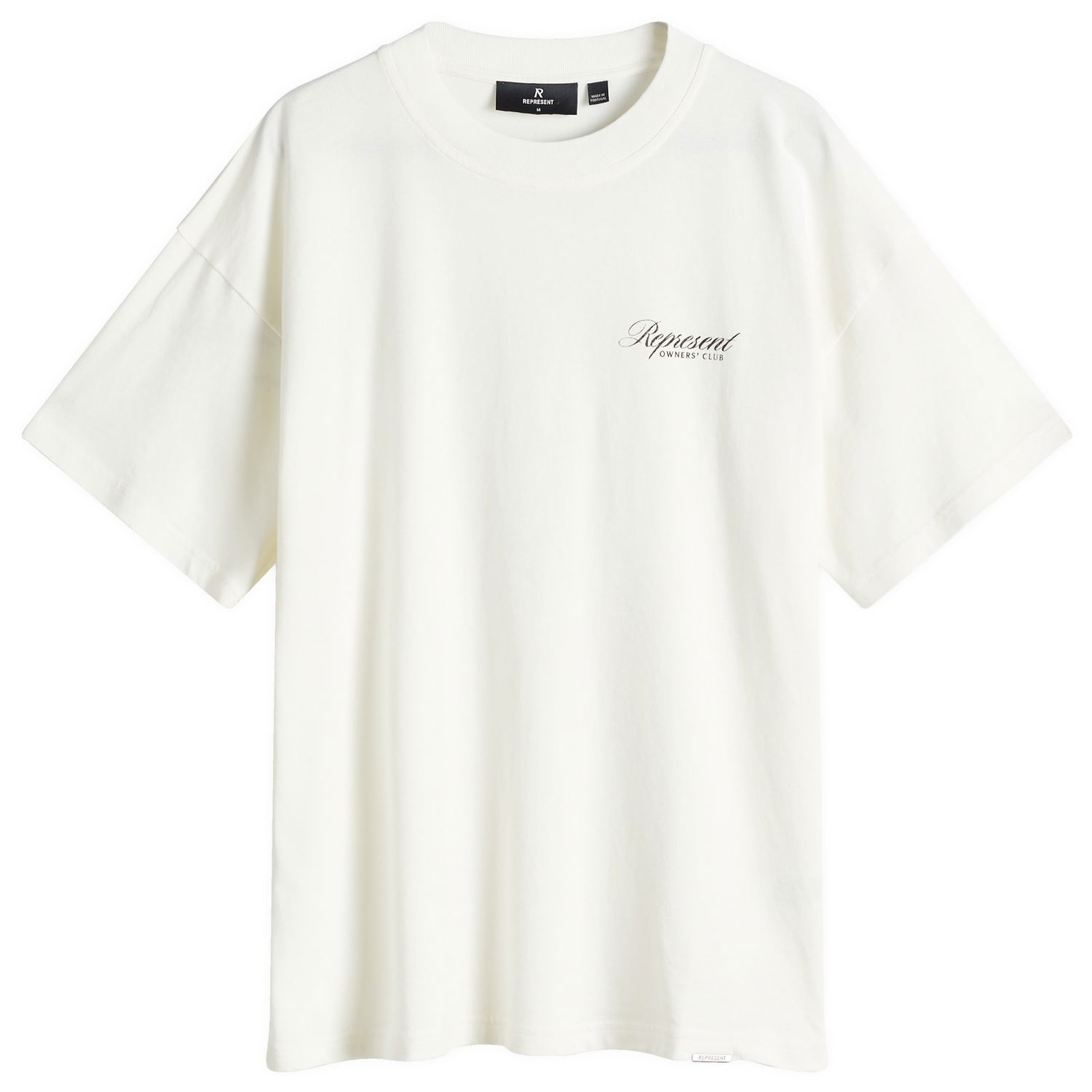 Футболка Represent Clo Owners Club Script білий | OCM41201-072, 0