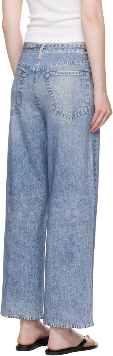 Джинси rag & bone rag & bone Miramar Andi Wide Leg Jeans Синій | WCW25P70028202, 2