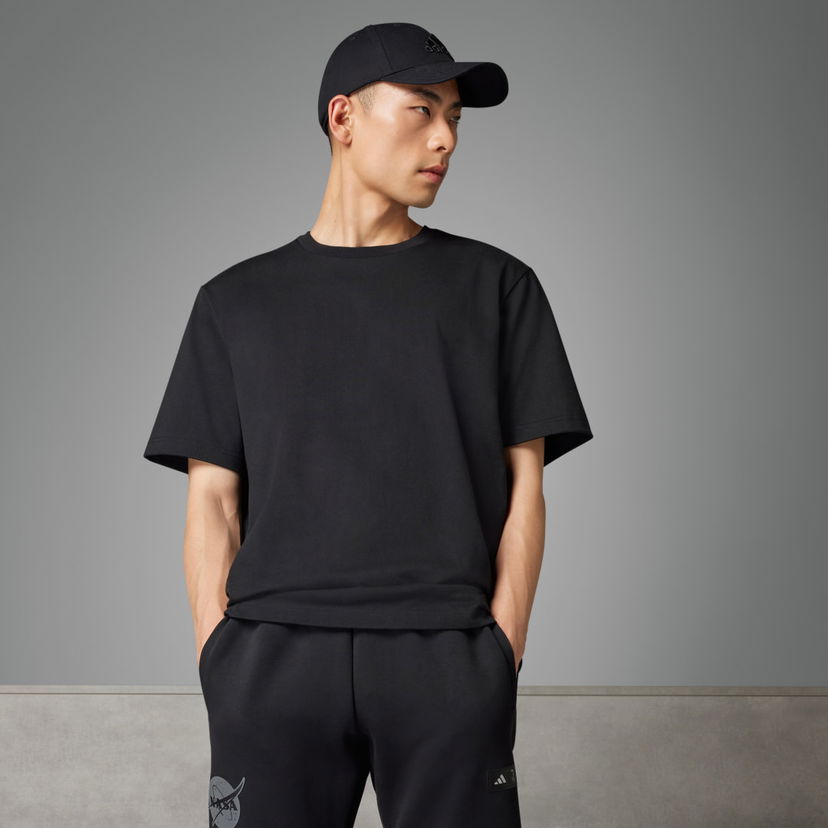 Футболка adidas Performance NASA Crossover T-Shirt чорний | JE3133