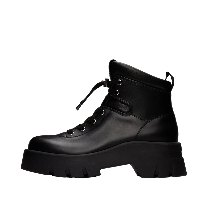 Кросівки та взуття Gianvito Rossi Vancouver Leather Boots чорний | G73188.20GOM.FXY