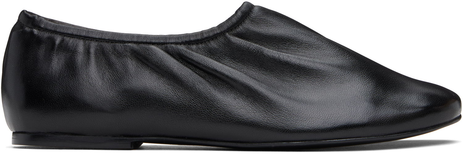 Кросівки та взуття A.P.C. A.P.C. Swan Slip-On Ballerina Flats чорний | PXCAZ-F53302, 0