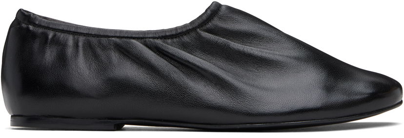 Кросівки та взуття A.P.C. A.P.C. Swan Slip-On Ballerina Flats чорний | PXCAZ-F53302