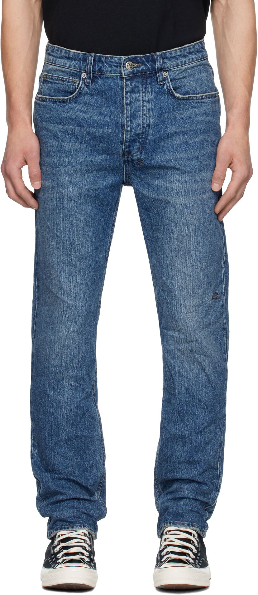 Джинси Ksubi Ksubi Hazlow Mids Jeans Синій | MFA24DJ044
