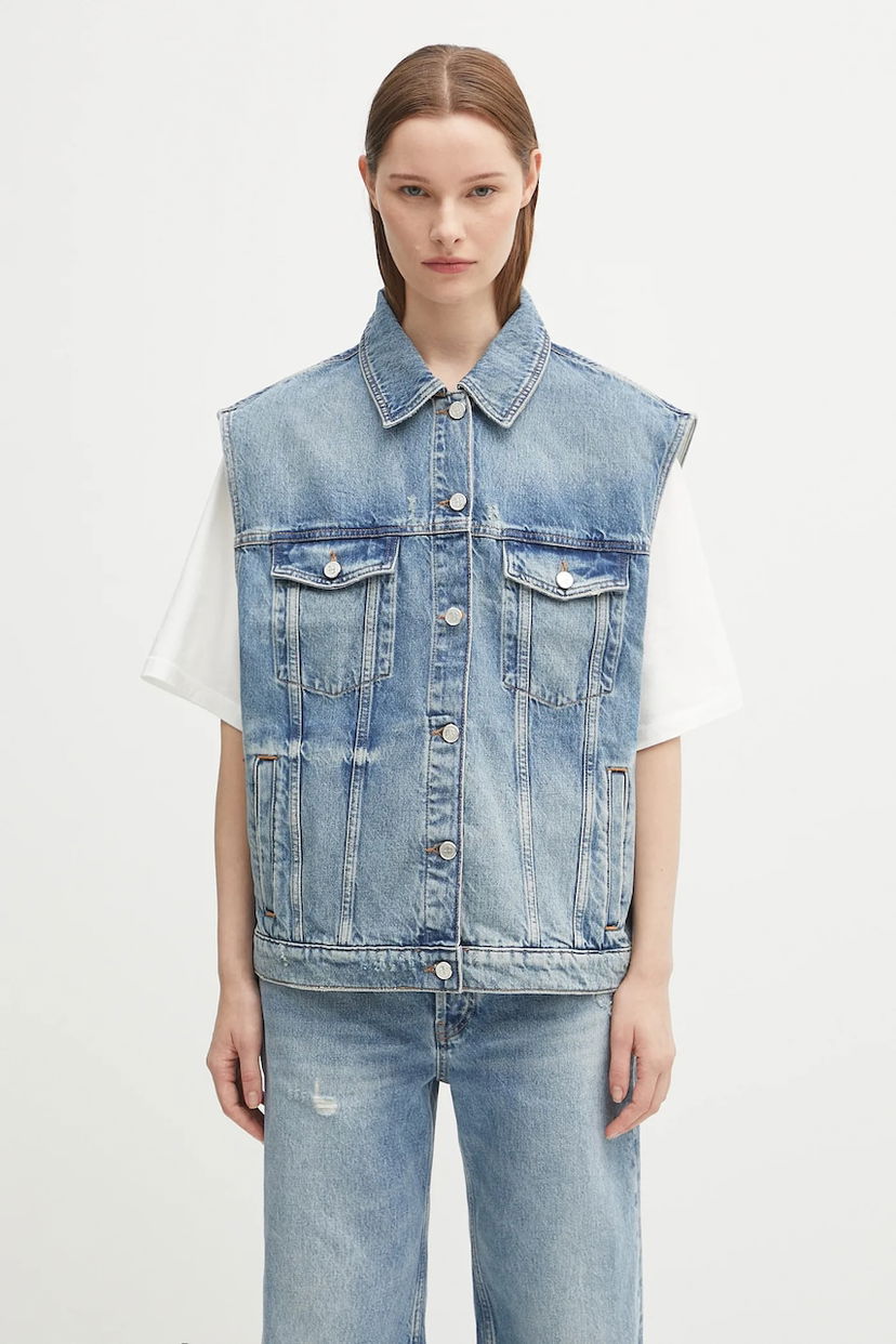 Жилет Anine Bing Anine Bing Rory Denim Vest Синій | A.01.10857