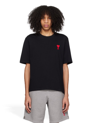 Футболка AMI T-Shirt чорний | UTS004.726