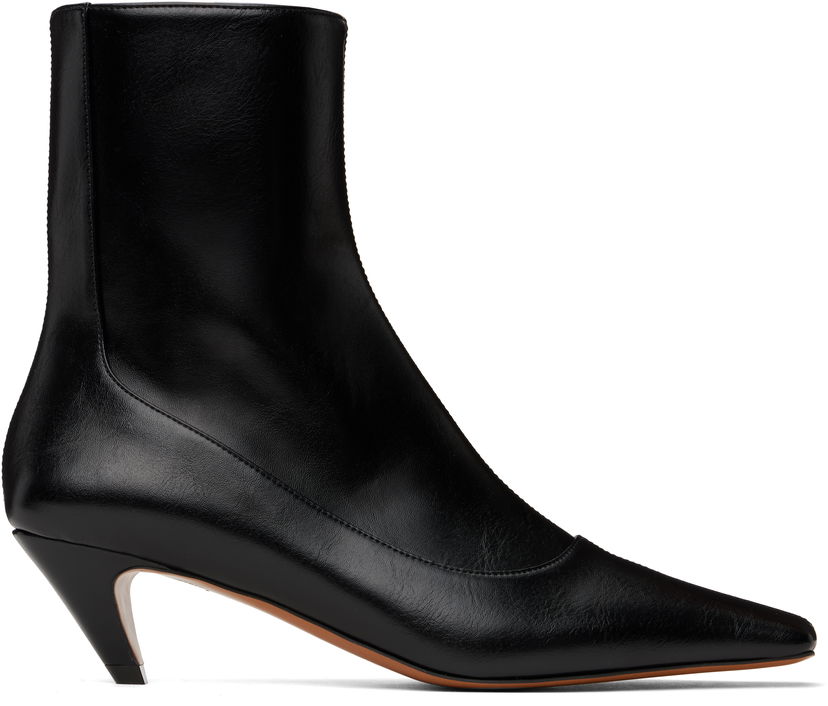 Догляд за взуттям Stella McCartney Stella McCartney Stella Spur Kitten Heel Boots чорний | 810562W0U70