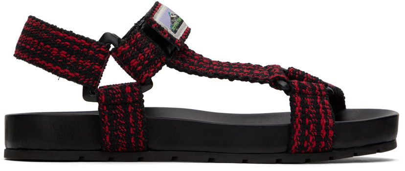 Кросівки та взуття Bottega Veneta Trip Sandals чорний | 799756 V4F00 1162