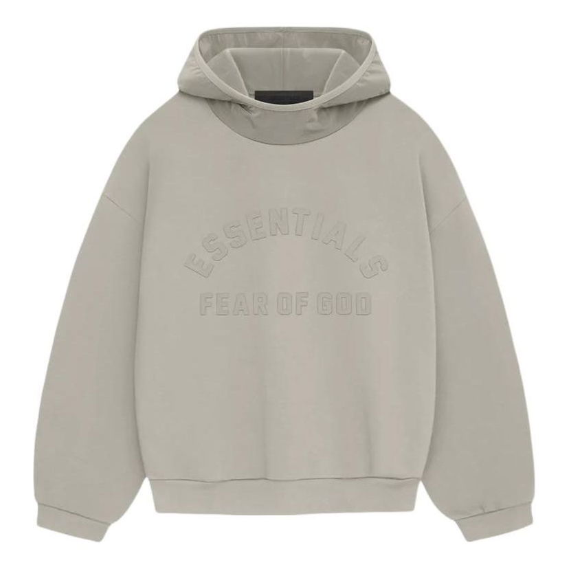 Світшоти Fear of God Essentials Nylon Fleece Hoodie Сірий | 202SP244315F