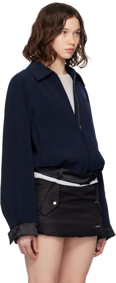 Куртка We11done We11done Waist Jacket темно-синій | WD-JK2-25-011-W-NV, 1