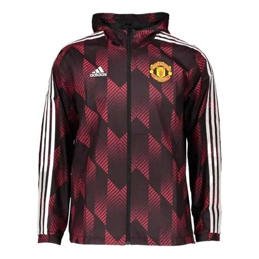 Вітровка adidas Originals Manchester United Hooded Jacket Червоний | GR3872, 0