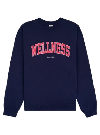 Світшоти Sporty & Rich Wellness Ivy Crewneck темно-синій | CR662NA