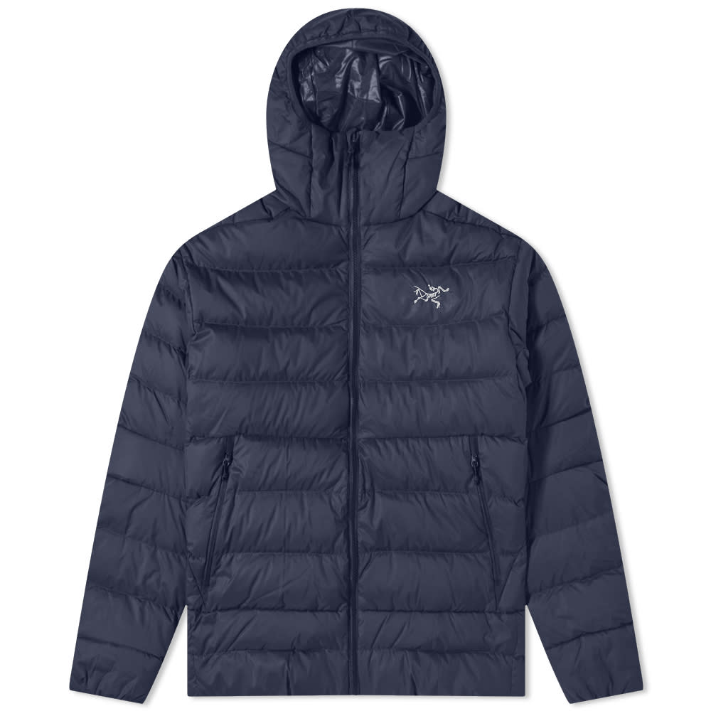 Пуховик Arcteryx Arc'teryx Thorium AR Hooded Down Jacket Kingfisher темно-синій | 29926-KF, 0