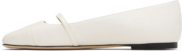 Кросівки та взуття Jimmy Choo Jimmy Choo Elisa Ballerina Flats білий | ELISA FLAT, 2