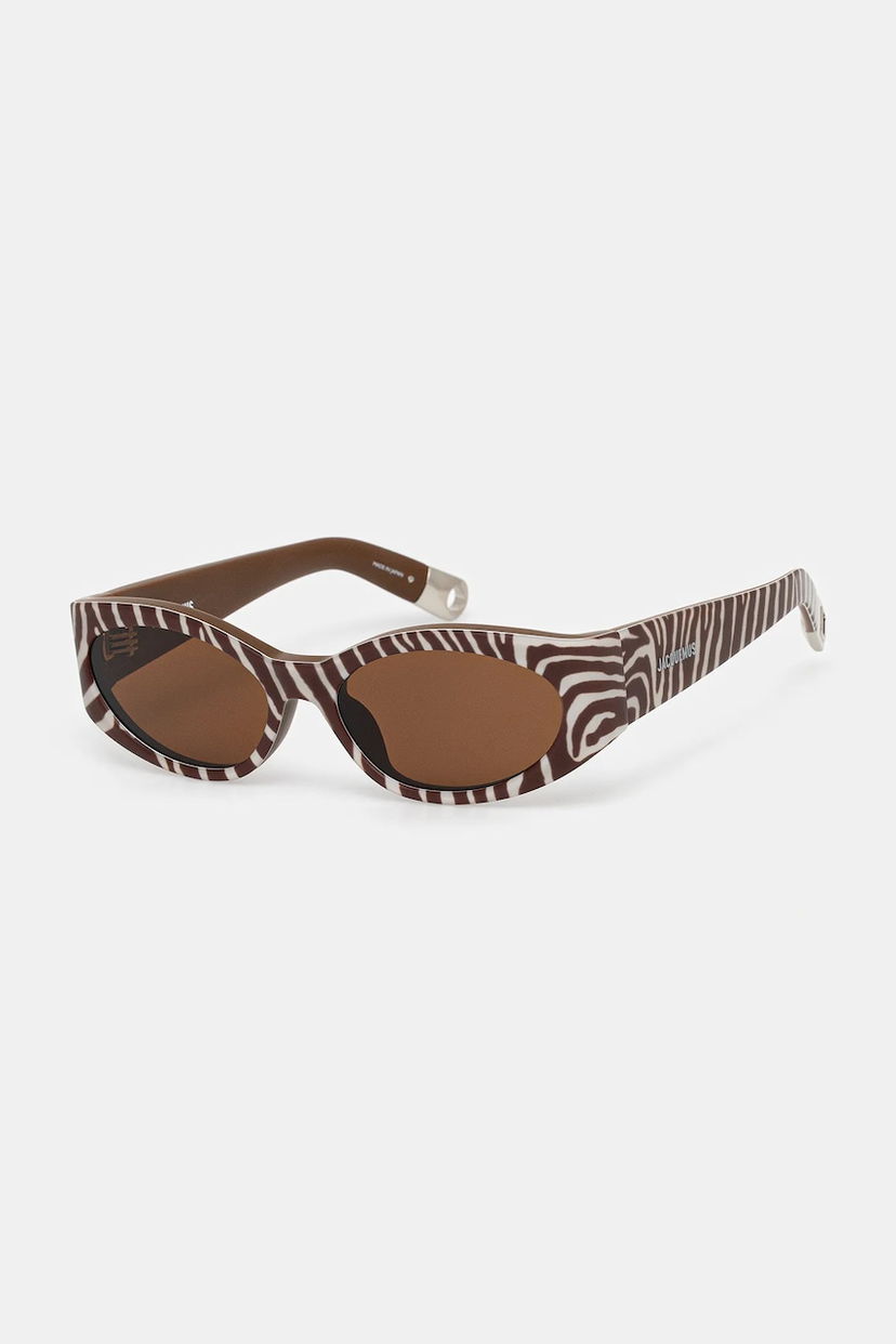 Сонцезахисні окуляри Jacquemus Jacquemus OVALO Sunglasses Коричневий | JAC4C11SUN