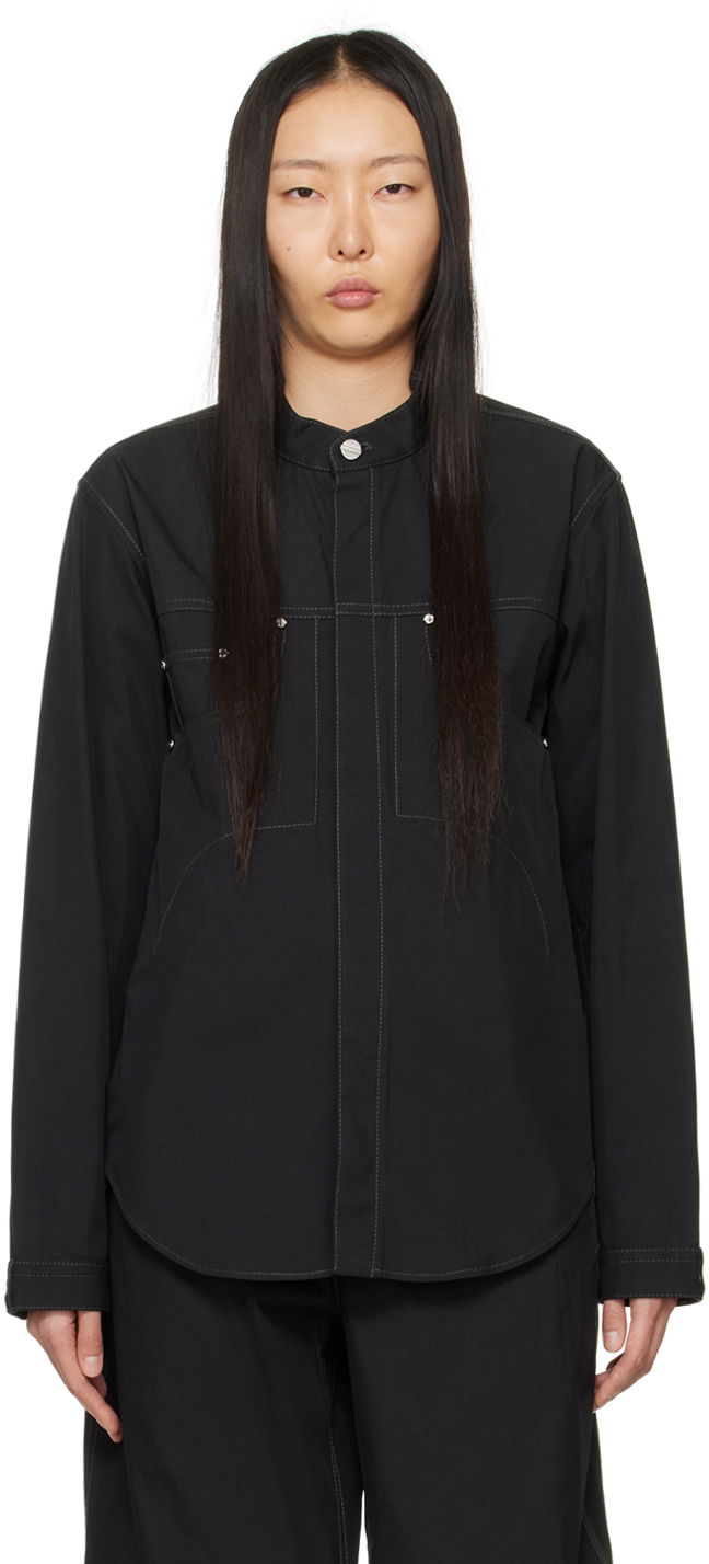 Сорочка Dion Lee Rivet Denim Jacket чорний | C5040PS24