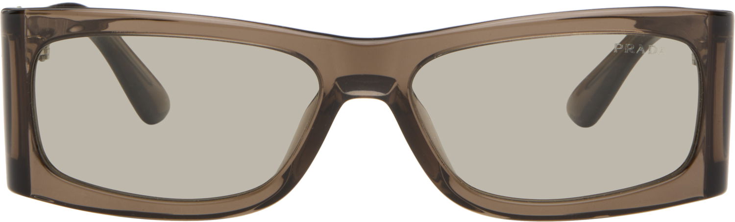 Сонцезахисні окуляри Prada Runway Sunglasses Коричневий | 0PR B03S 8056262294581, 0