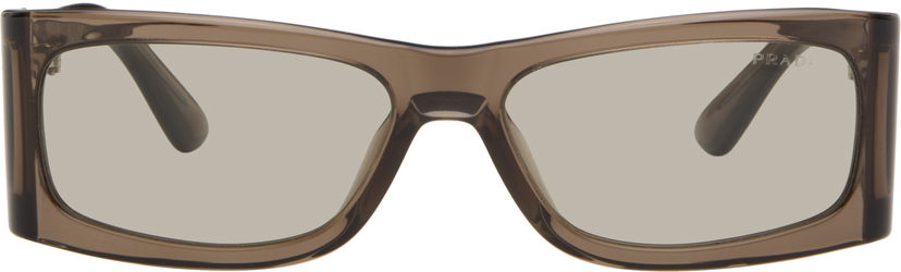 Сонцезахисні окуляри Prada Runway Sunglasses Коричневий | 0PR B03S 8056262294581