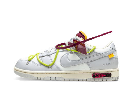 Кросівки та взуття Nike Off-White x Dunk Low ''Lot 08 of 50'' білий | DM1602-106