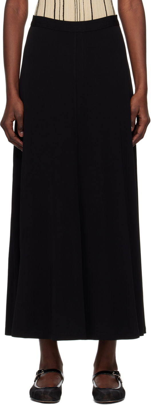 Спідниця TOTEME TOTEME Fluid Maxi Skirt чорний | 242-WRB1678-FB0162