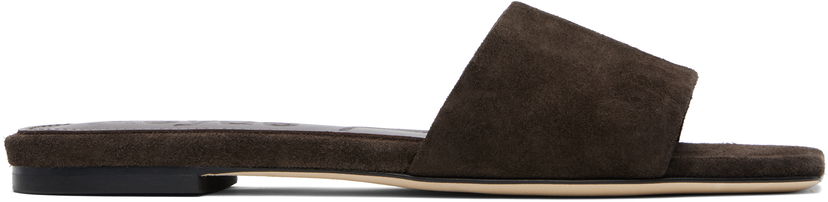 Аксесуари Aeyde Aeyde Anna Suede Sandals Коричневий | A11-FS-BRNS08FL6-SS24-953-022