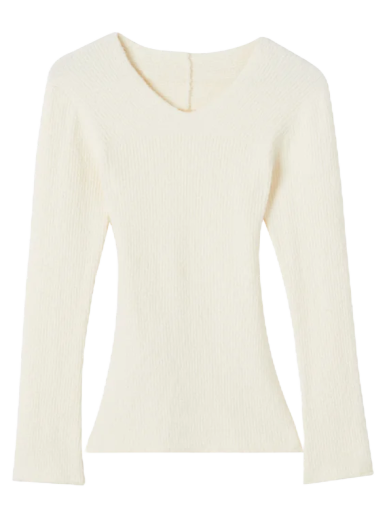 Футболка AXEL ARIGATO Tube Rib-Knit Wrap Top білий | A0948002