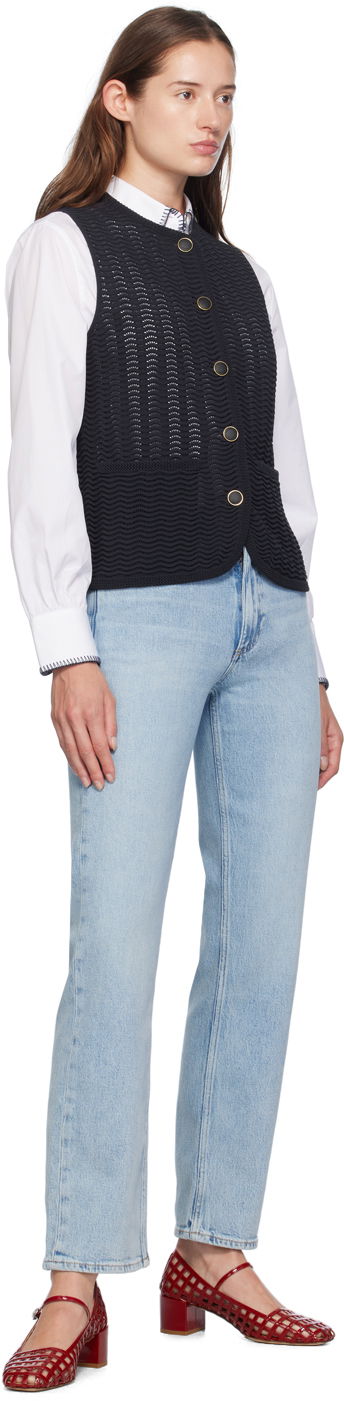 Жилет rag & bone rag & bone Elisa Knit Vest чорний | WAS24F071UG71, 3