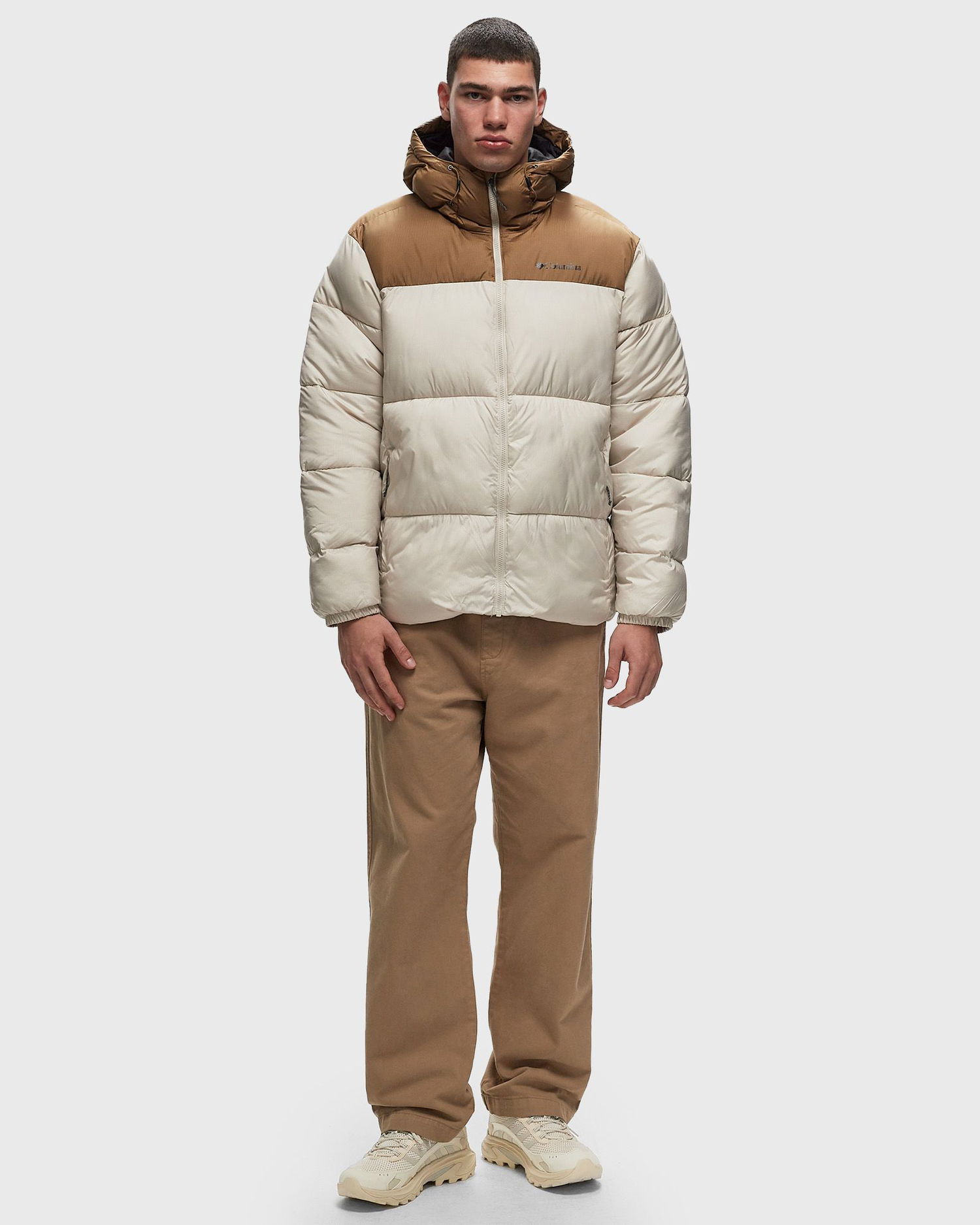 Пуховик Columbia Puffect II Hooded Puffer Jacket бежевий | 2086851278, 1