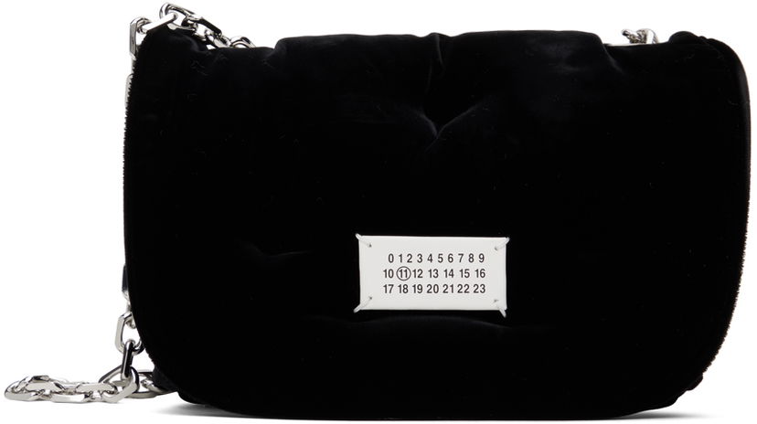 Сумка Maison Margiela Glam Slam Flap Small Bag чорний | SB1WG0019 P6426