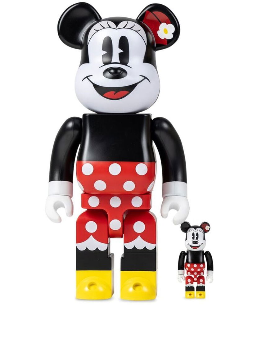 Колекційний Medicom Toy Disney Minnie Mouse BE@RBRICK figure set - Black чорний | MEDI009419524734