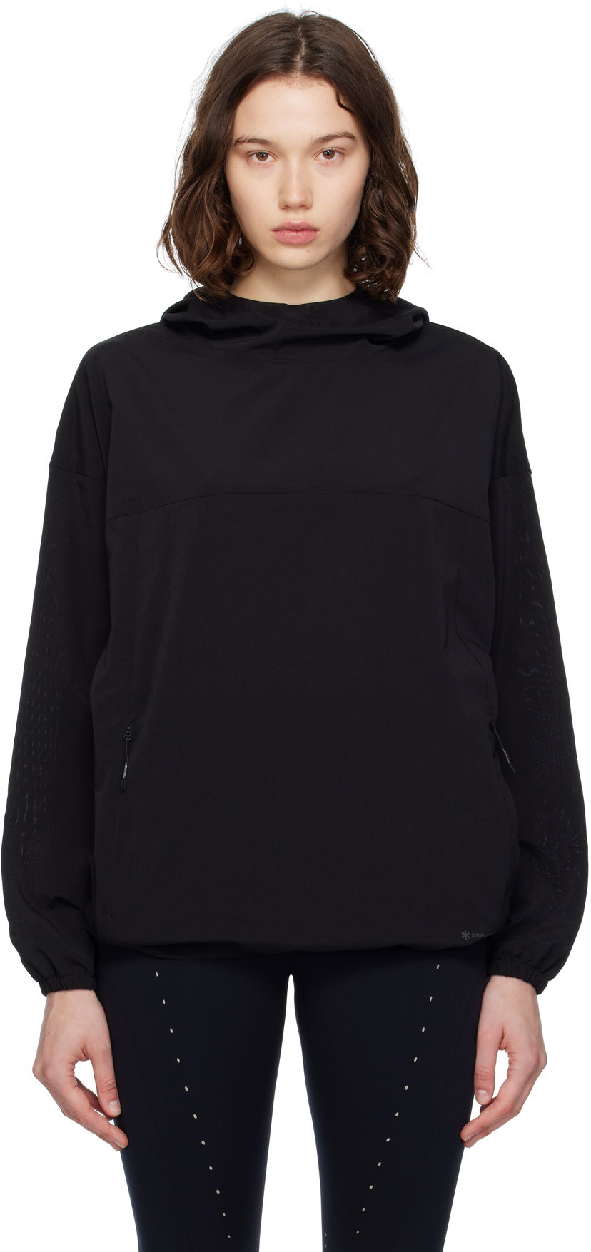 Вітровка Snow Peak Snow Peak Breathable Quick Dry Anorak чорний | JK-25SU015