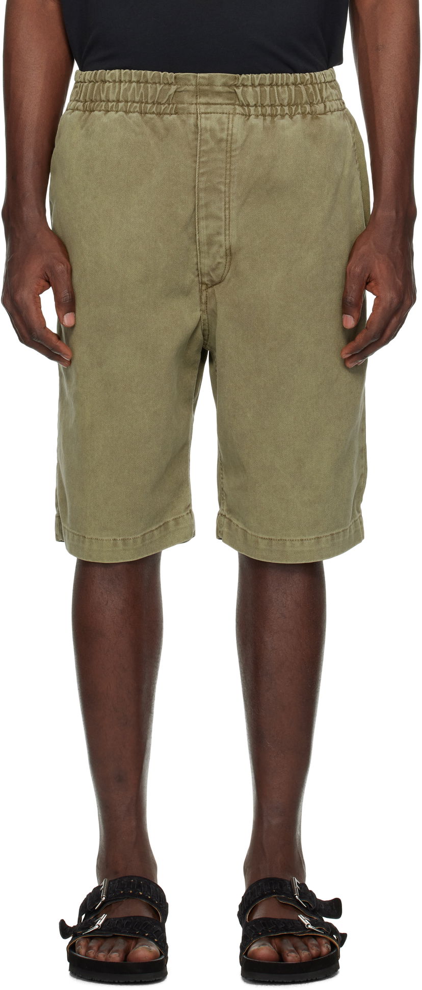 Шорти ISABEL MARANT Isabel Marant Tyler Denim Shorts Зелений | 25PSH0205HA-B1H07H