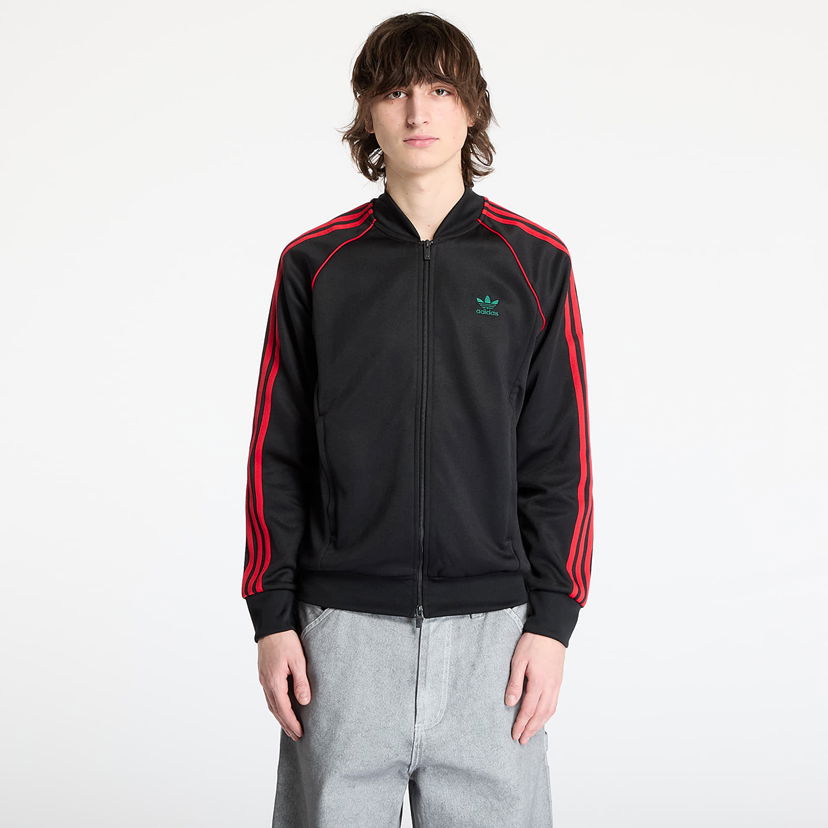 Куртка бомбер adidas Originals Adicolor Classics SST Track Jacket чорний | JP1223