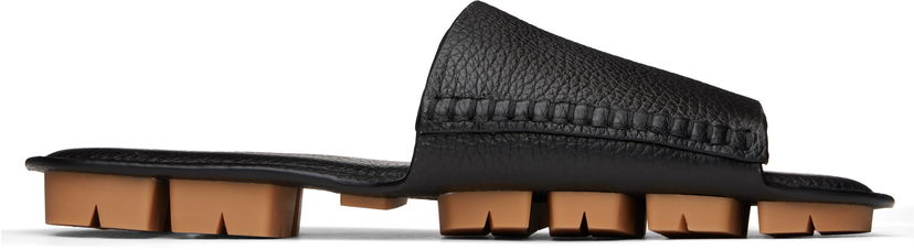 Кросівки та взуття Bottega Veneta Bottega Veneta Shore Sandals чорний | 796653 V3XP0 1000