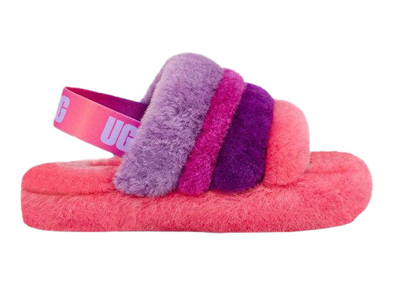 Кросівки та взуття UGG UGG Fluff Yeah Slide Рожевий | 1120075K-PPRB, 0