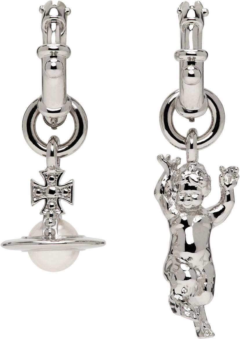 Сережки Vivienne Westwood Pearl Earrings Металік | 62020165-02P103-