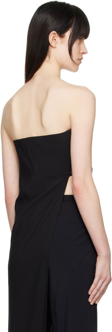 плаття Rick Owens Rick Owens Hollywood Lido Draped Strapless Top чорний | RP01E7135 Y, 2