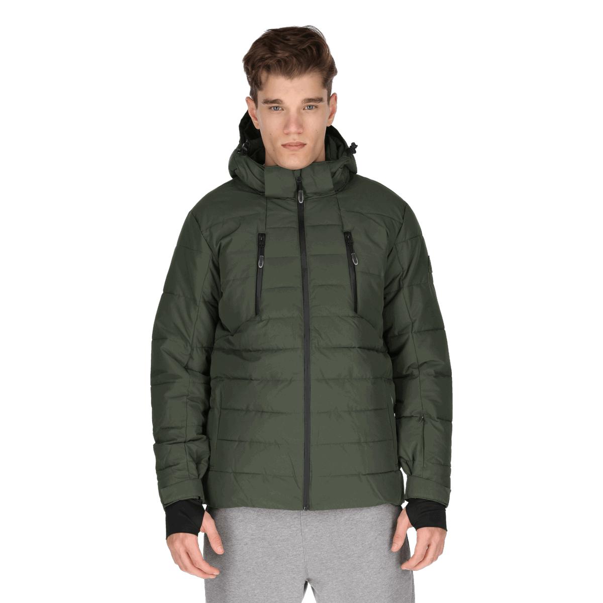 Пуховик Ellesse Francesco Hooded Puffer Jacket Зелений | ELA213M507-62, 0