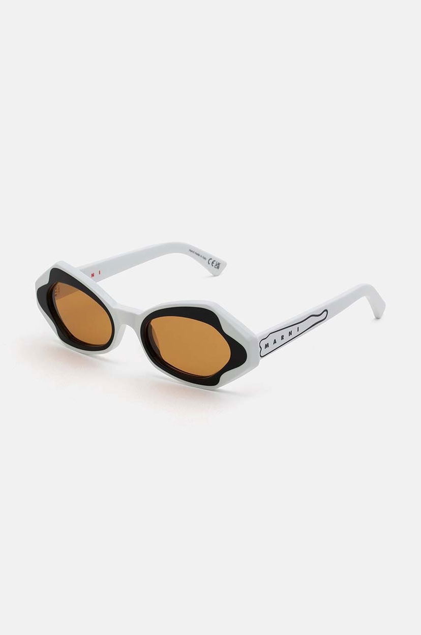 Сонцезахисні окуляри Marni Marni Unlahand Sunglasses білий | EYMRN00064.003.W9L