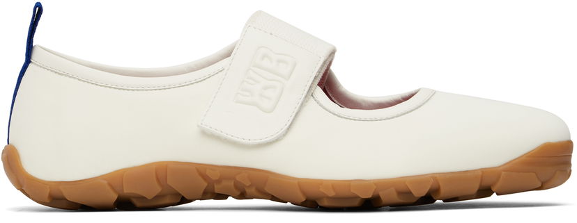 Одяг Wales Bonner Wales Bonner Mary Jane Flats білий | WBM44550B-21122