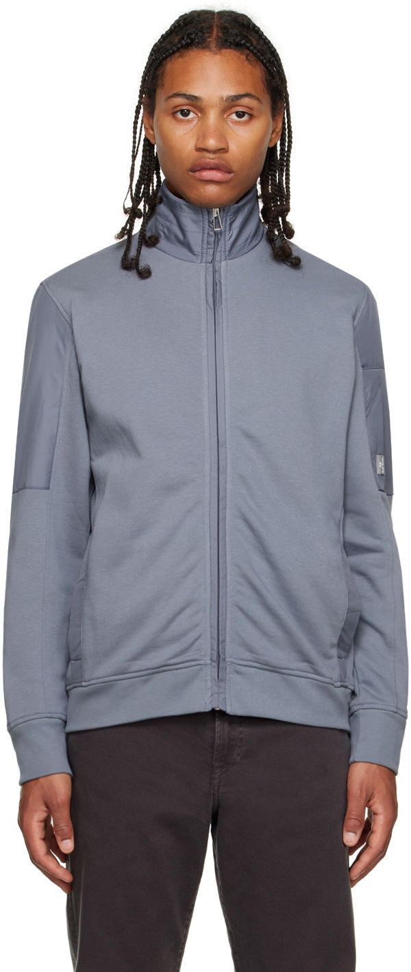 Світшоти Paul Smith PS Paul Smith Zip Track Jacket Сірий | M2R-437Y-L21116-43D