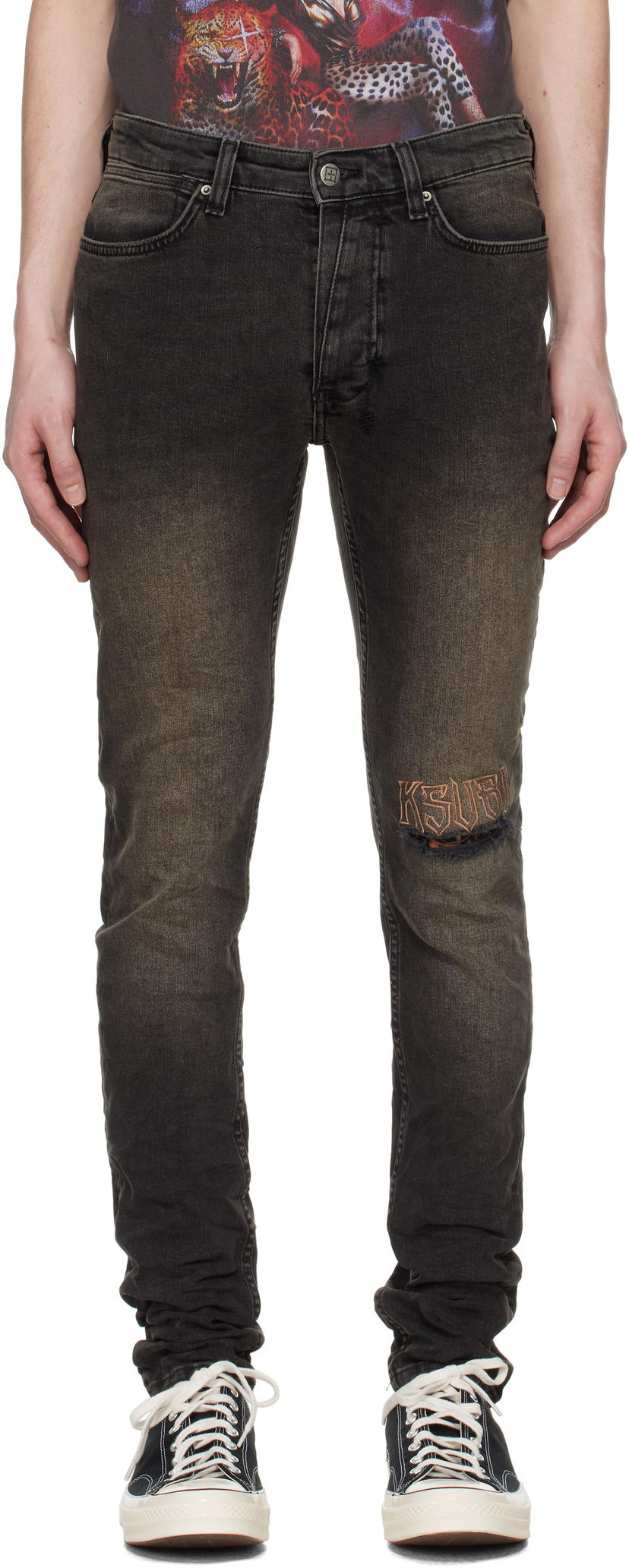 Джинси Ksubi Ksubi Van Winkle Jeans чорний | MSP25DJ032