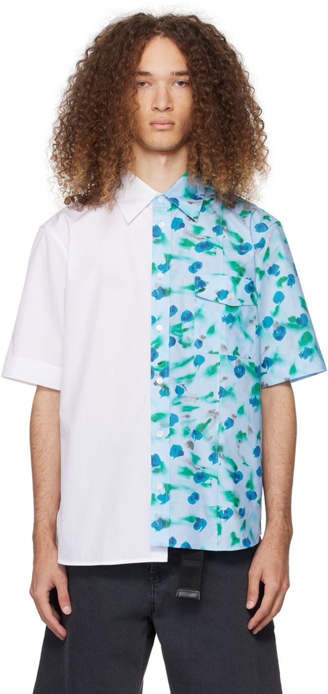Сорочка Marni Floral Shirt Синій | CUMU0288QY UTC325