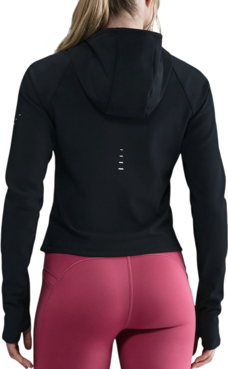 Вітровка Nike Hooded Running Jacket Swift чорний | hv8928-010, 1
