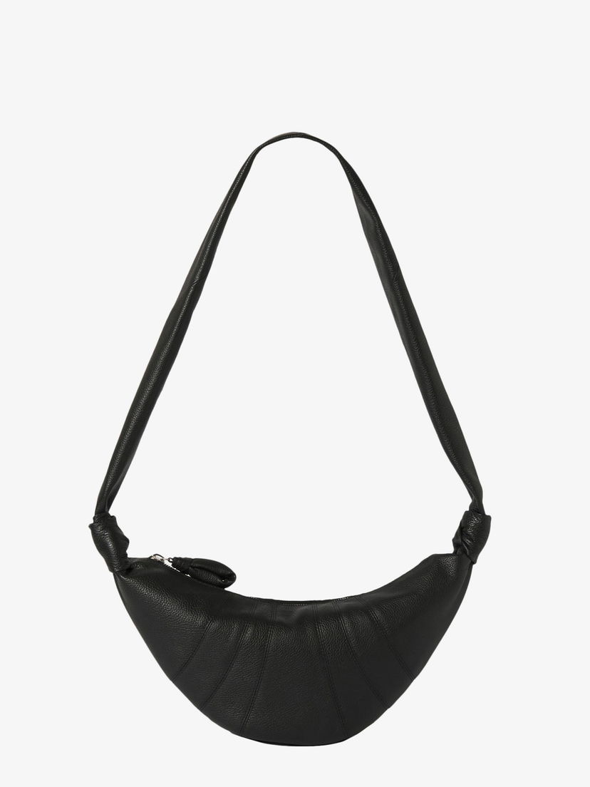 Сумка LEMAIRE Lemaire Small Croissant Knotted Shoulder Bag чорний | BG0003LL0018BK999