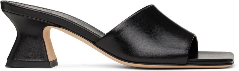 Догляд за взуттям Aeyde Aeyde Ale Leather Mules чорний | A11-HS-ARCS45TB142-SS25-800-007