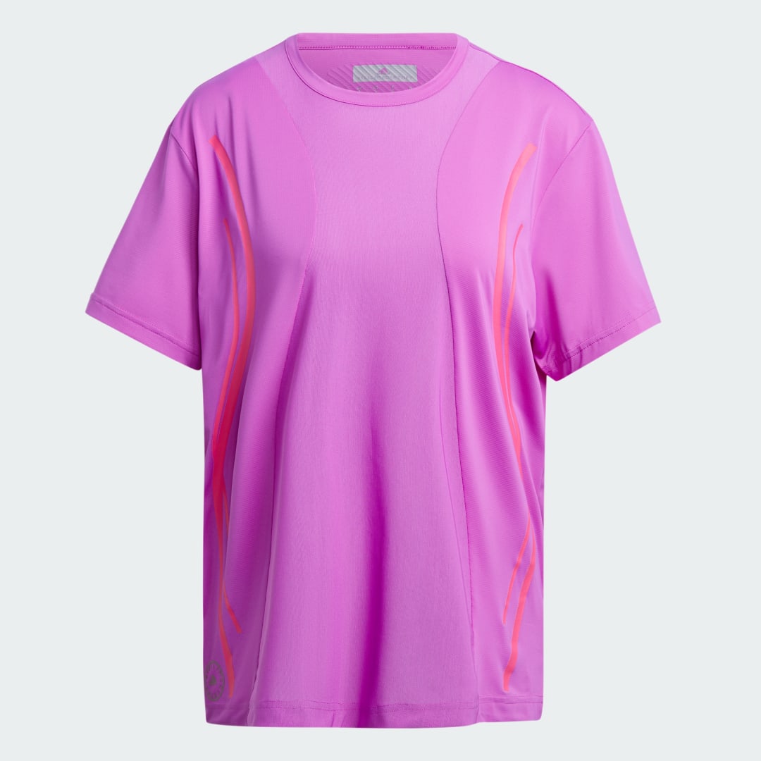 Футболка adidas Performance Stella McCartney x TruePace Running Фіолетовий | IW1149, 1